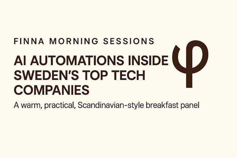 AI Automations Inside Sweden’s Top Tech Companies